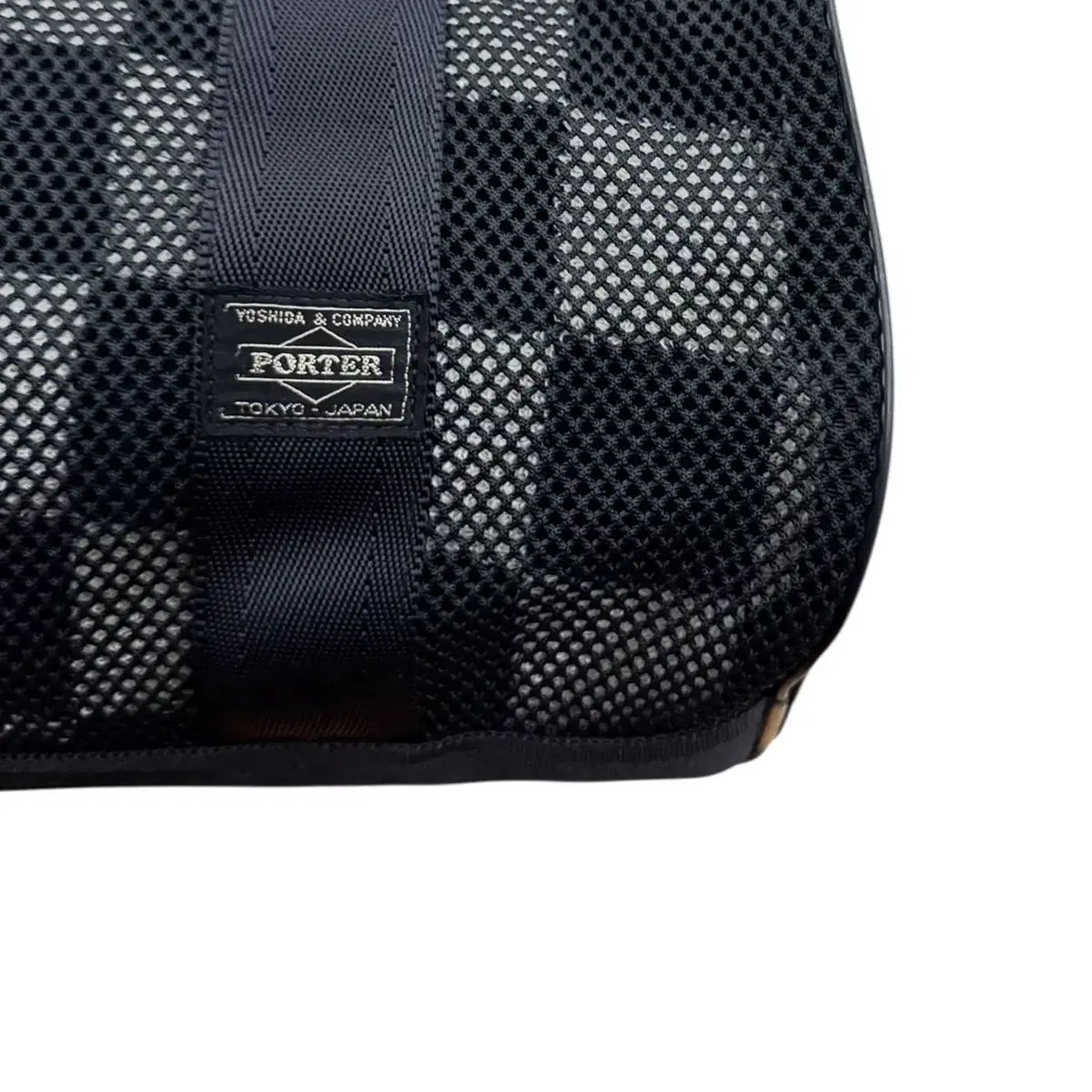 Porter(ポーター) メッシュ ボストンバッグ ブラック （ S