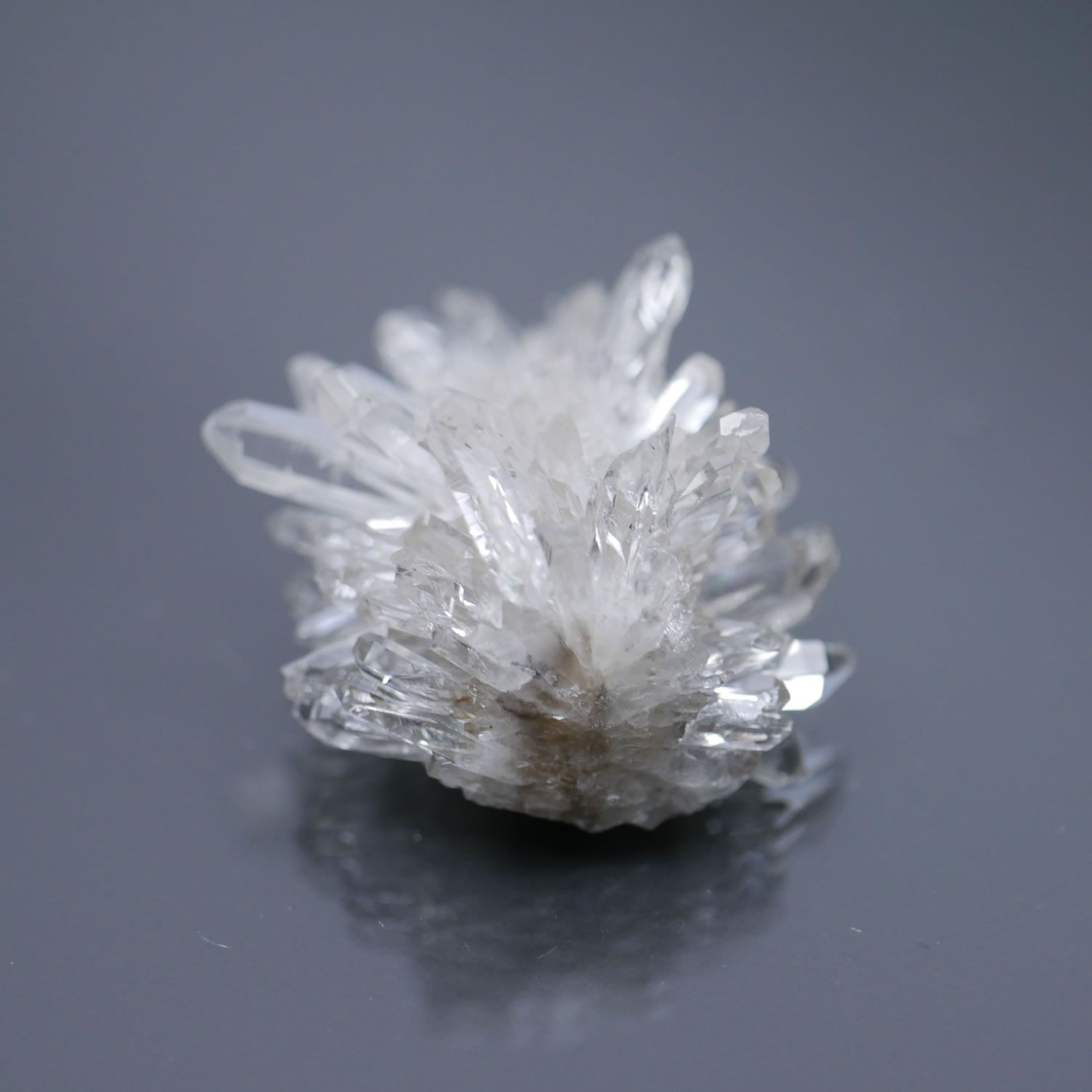 四川省産 菊花水晶 クラスター 1点物 約15g 天然石・置き物 空間