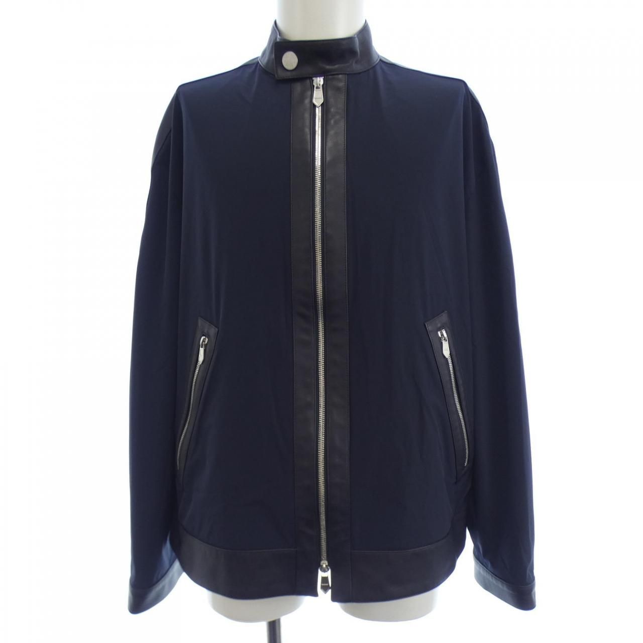 HERMÈS エルメスジャケット MadeinFrance 1990s Hermes reversible pure silk bomber jacket