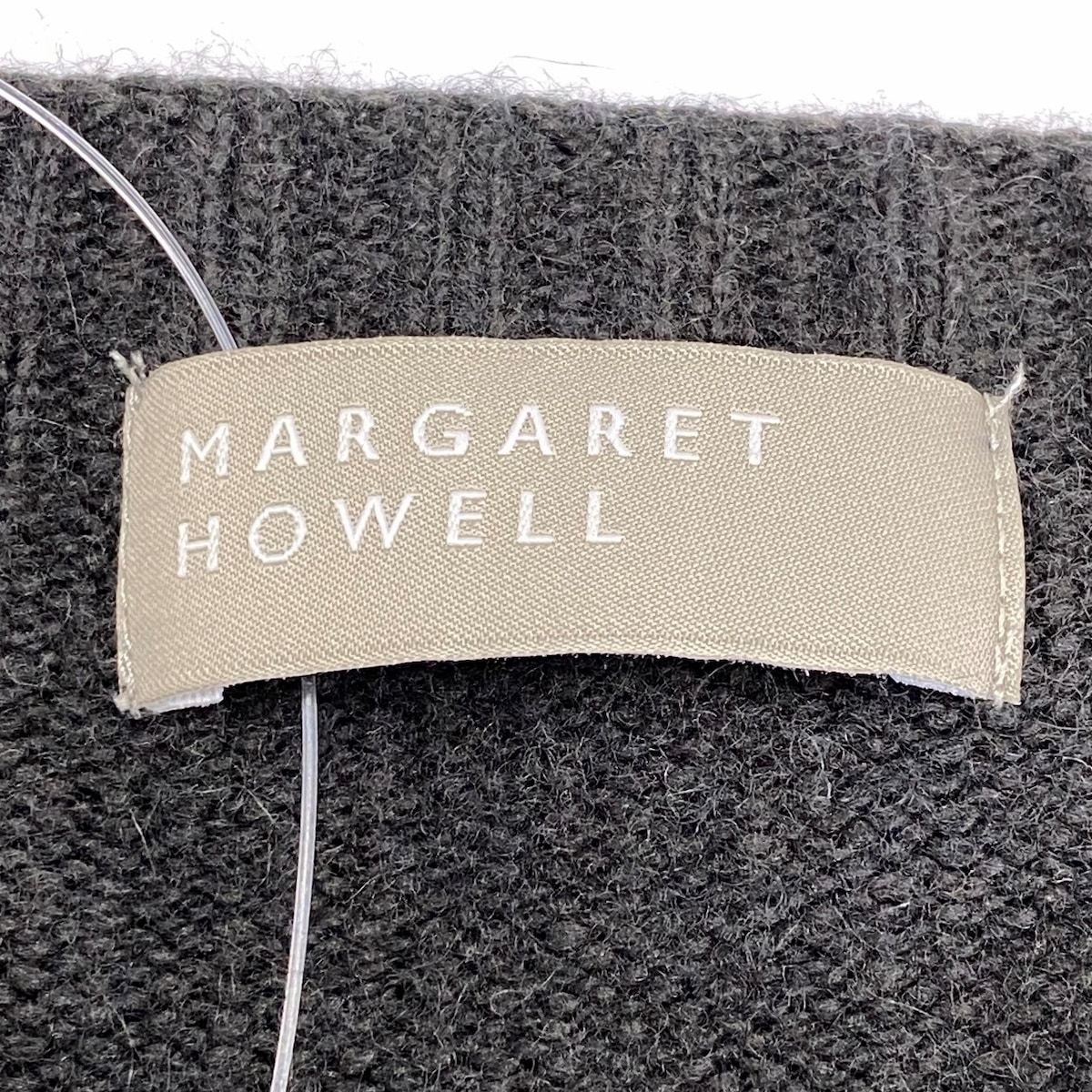 MargaretHowell(マーガレットハウエル) 長袖セーター サイズ2 M レディース - ダークグレー クルーネック