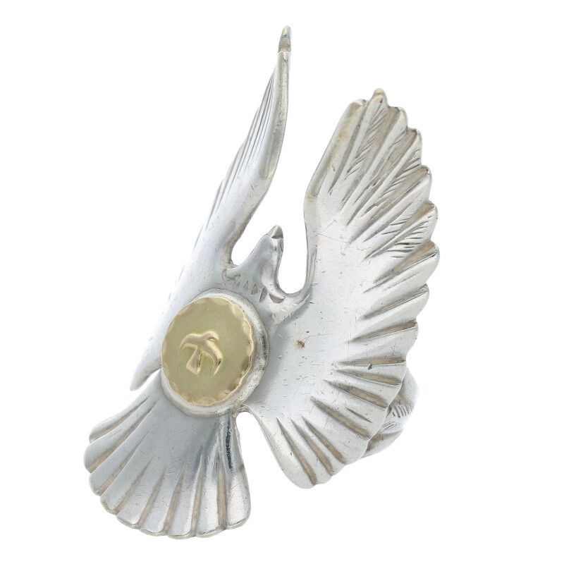 ゴローズ 金メタル付きイーグルリング17号 ゴローズ 金メタル付きイーグル リング メンズ 17号 金メタル付き