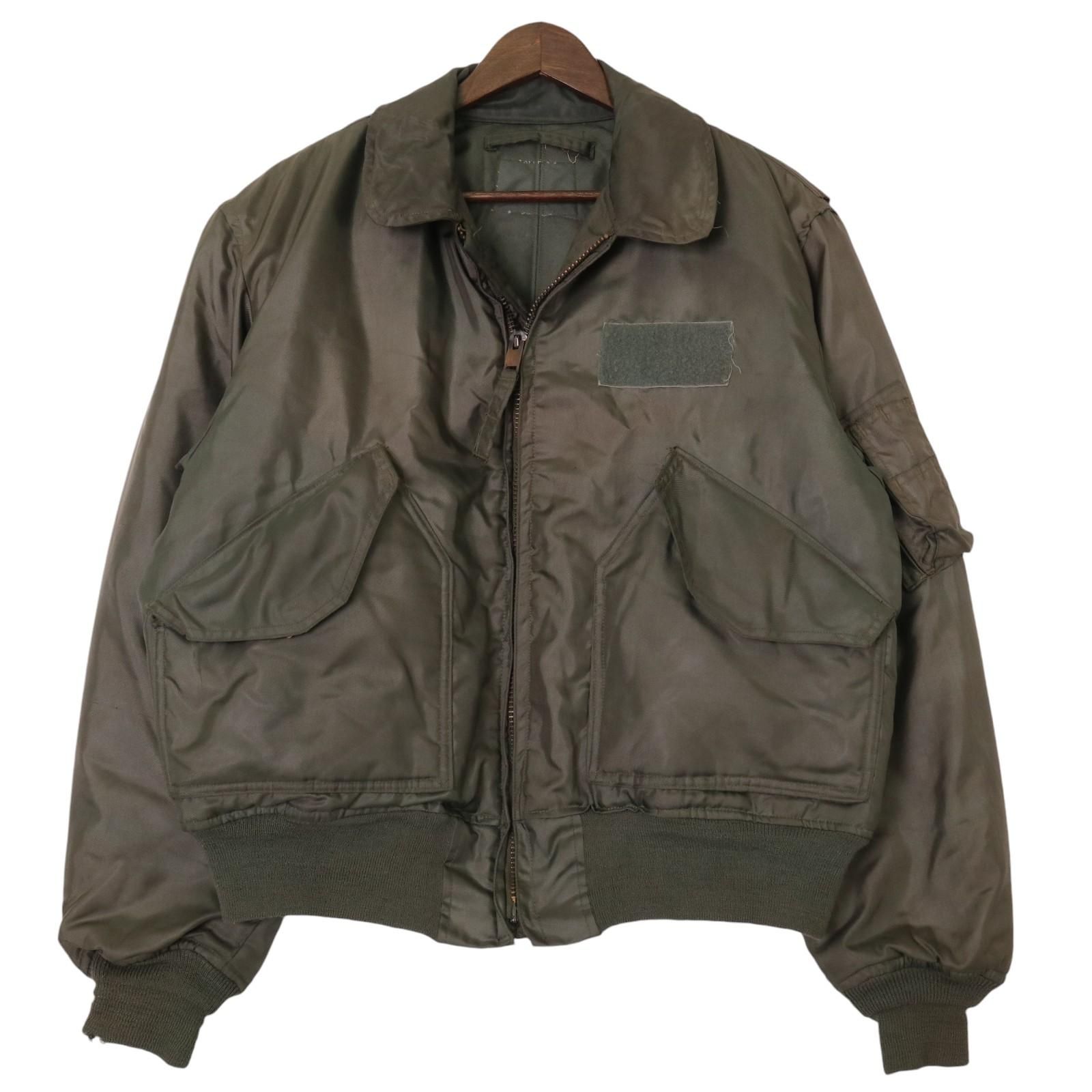70年代 米軍実物 U.S.AIRFORCE CWU-45/P フライトジャケット 最初期型 