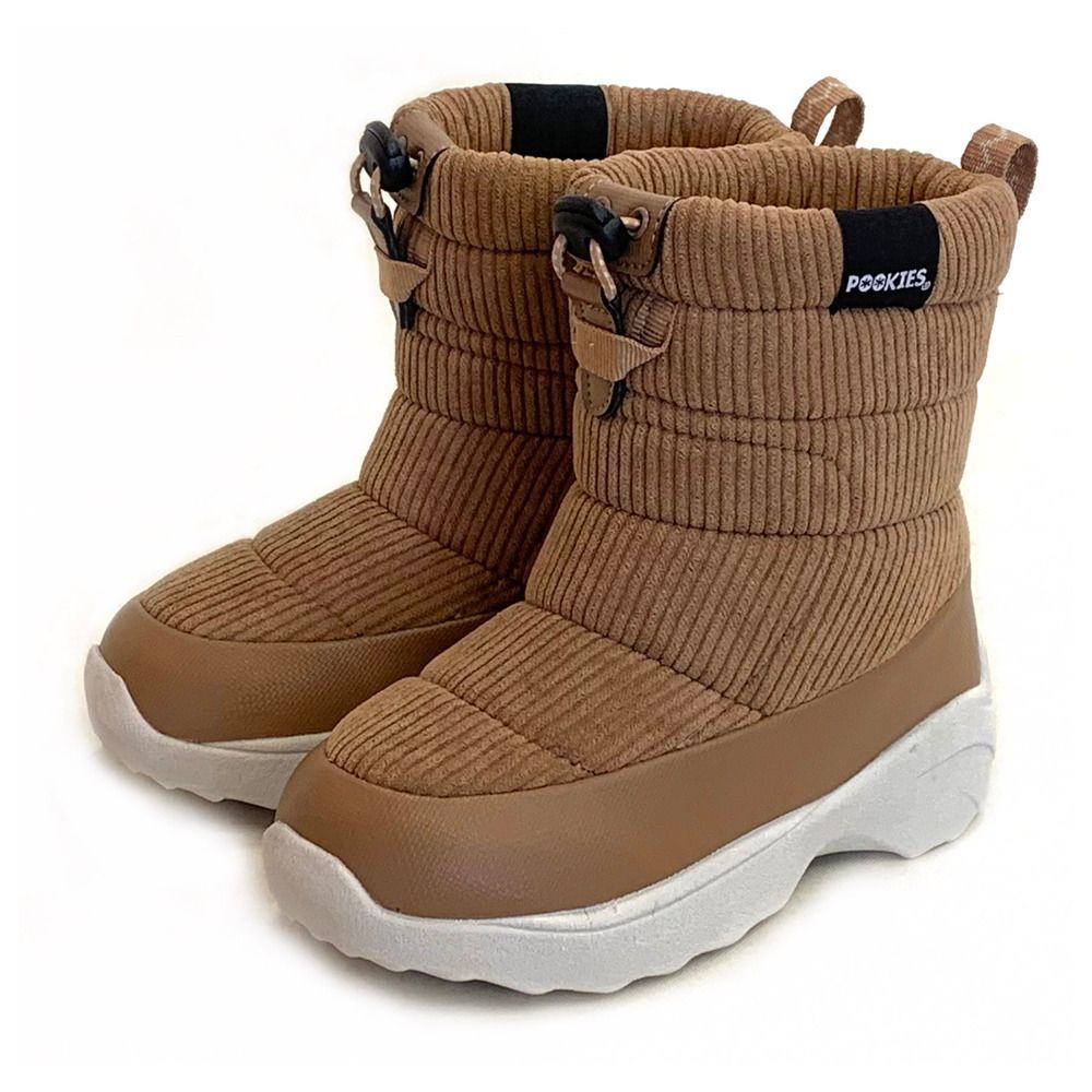 ブラウンP  17-18cm  POOKIES プーキーズ キッズ ジュニア スノーブーツ プーキーズ スノーブーツ POOKIES PK-M310 キッズ ジュニア スノーシューズ レインブーツ ブランド おしゃれ 子供 子ども 男の