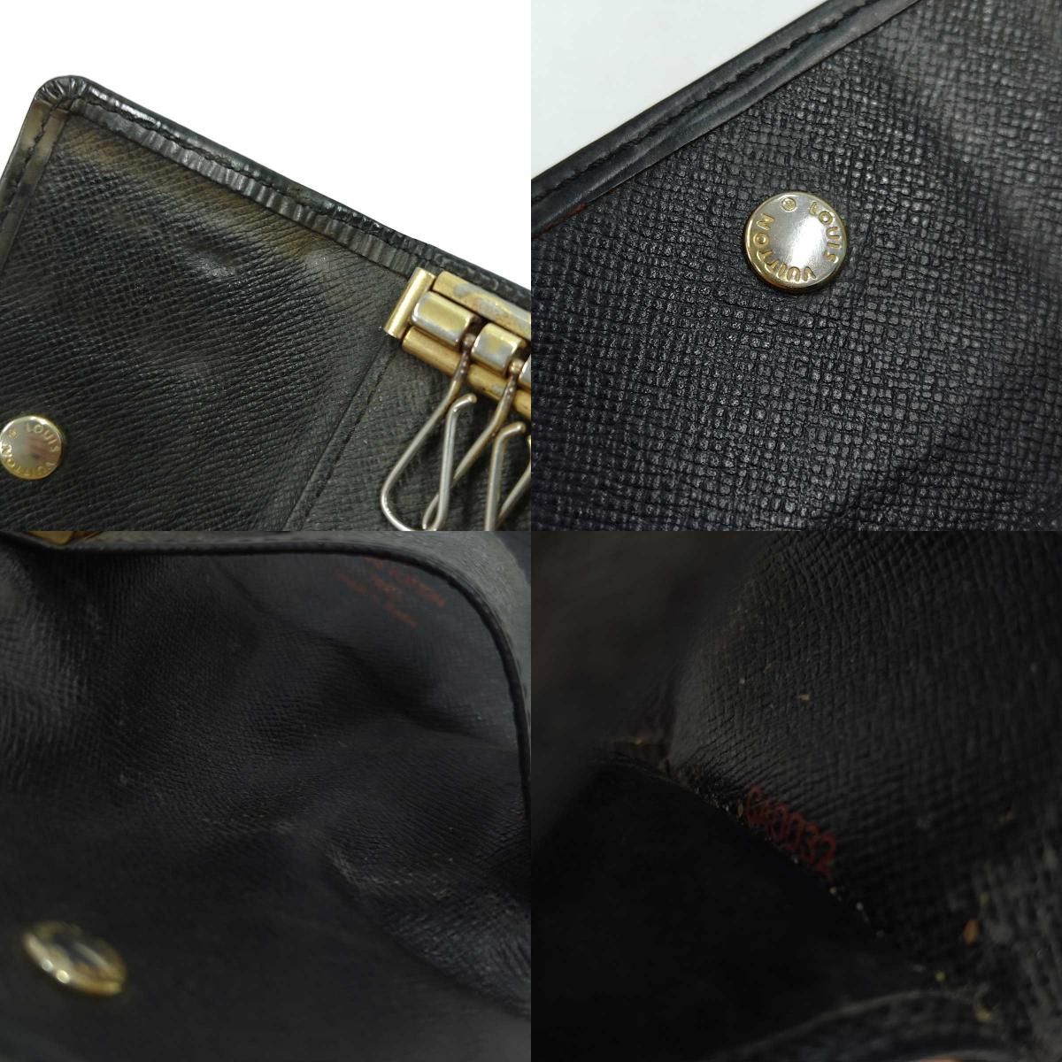 ルイ・ヴィトン エピ 6連 キーケース ブラック Louis Vuitton