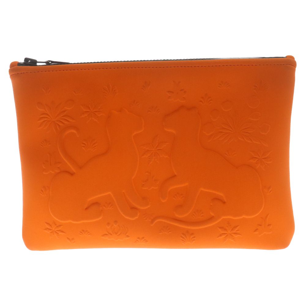 HERMES (エルメス) ネオバンMM クラッチバッグ ポーチ セカンドバッグ オレンジ
