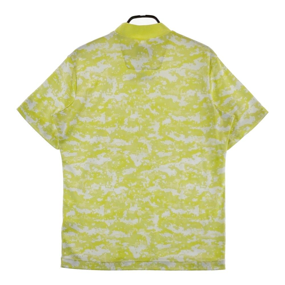 【驚きの価格が実現】 サイズ 5 NEW BALANCE ニューバランス モデル 半袖Tシャツ カモフラ 総柄 イエロー系 240101202517 ゴルフウェア メンズ ストスト