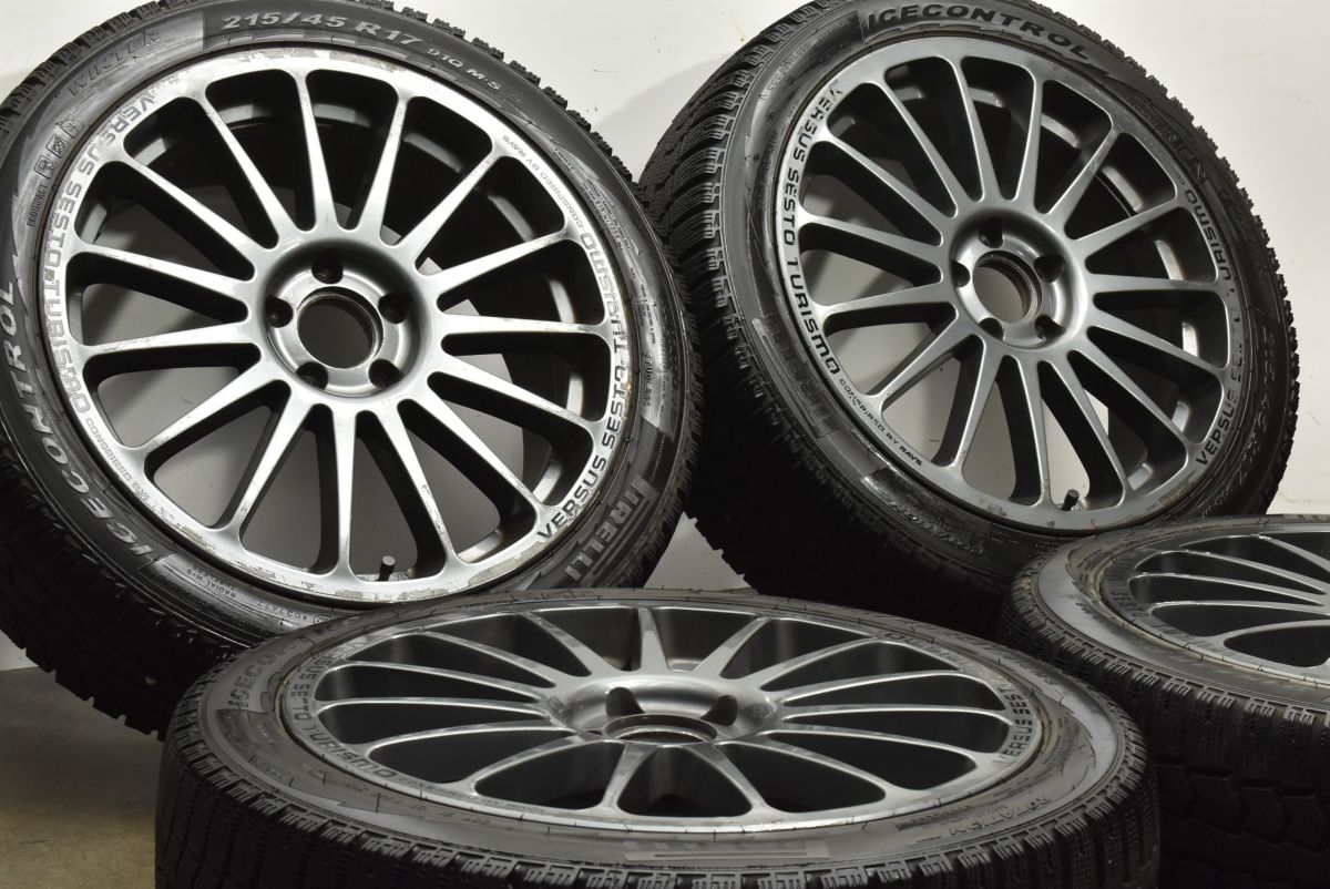 ホイールのみ販売 RAYS ベルサス ツーリズモ 17in 7JJ 48 PCD100 215 45R17 プリウス カローラ ツーリング スポーツ インプレッサ