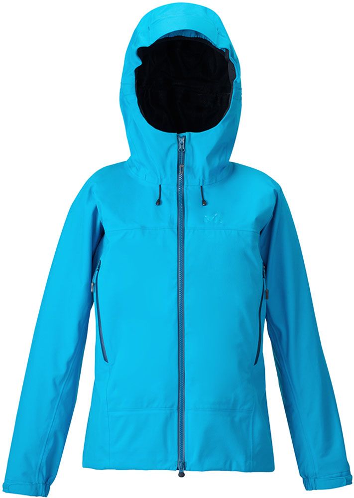 ミレー MILLET アウトドア テイフォン50000 ウォーム ストレッチ ジャケット レディース ナイロンジャケット 撥水加工 防水 透湿性 アウター 雨 登山 ハイキング ジャケット MIV01560 5439 METHYLBLUE