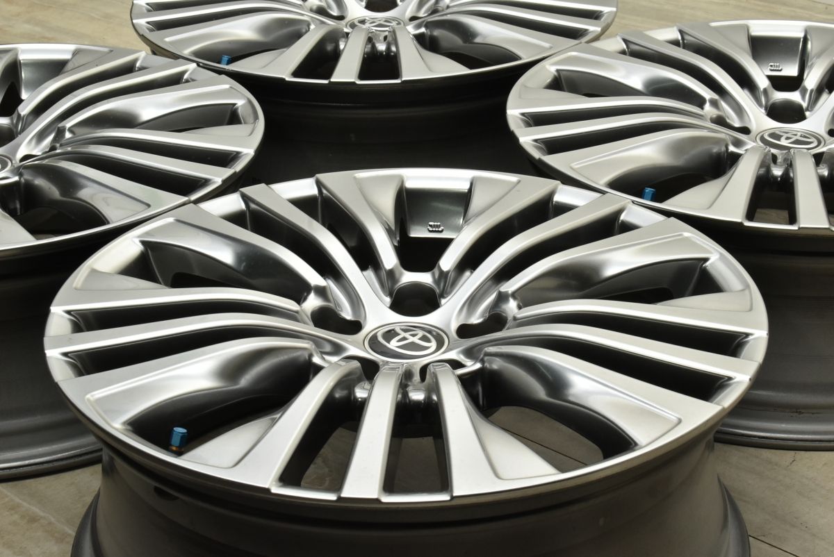 程度良好品】トヨタ 80 ハリアー Z 純正 19in 7J +35 PCD114.3 4