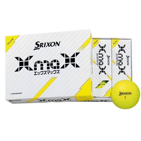スリクソン エックスマックス SRIXON XmaX ホワイト3ダース(36球)