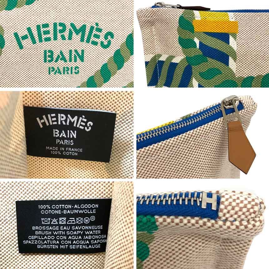 未使用 HERMES エルメス ポーチ カノエH aq7227 - メルカリShops