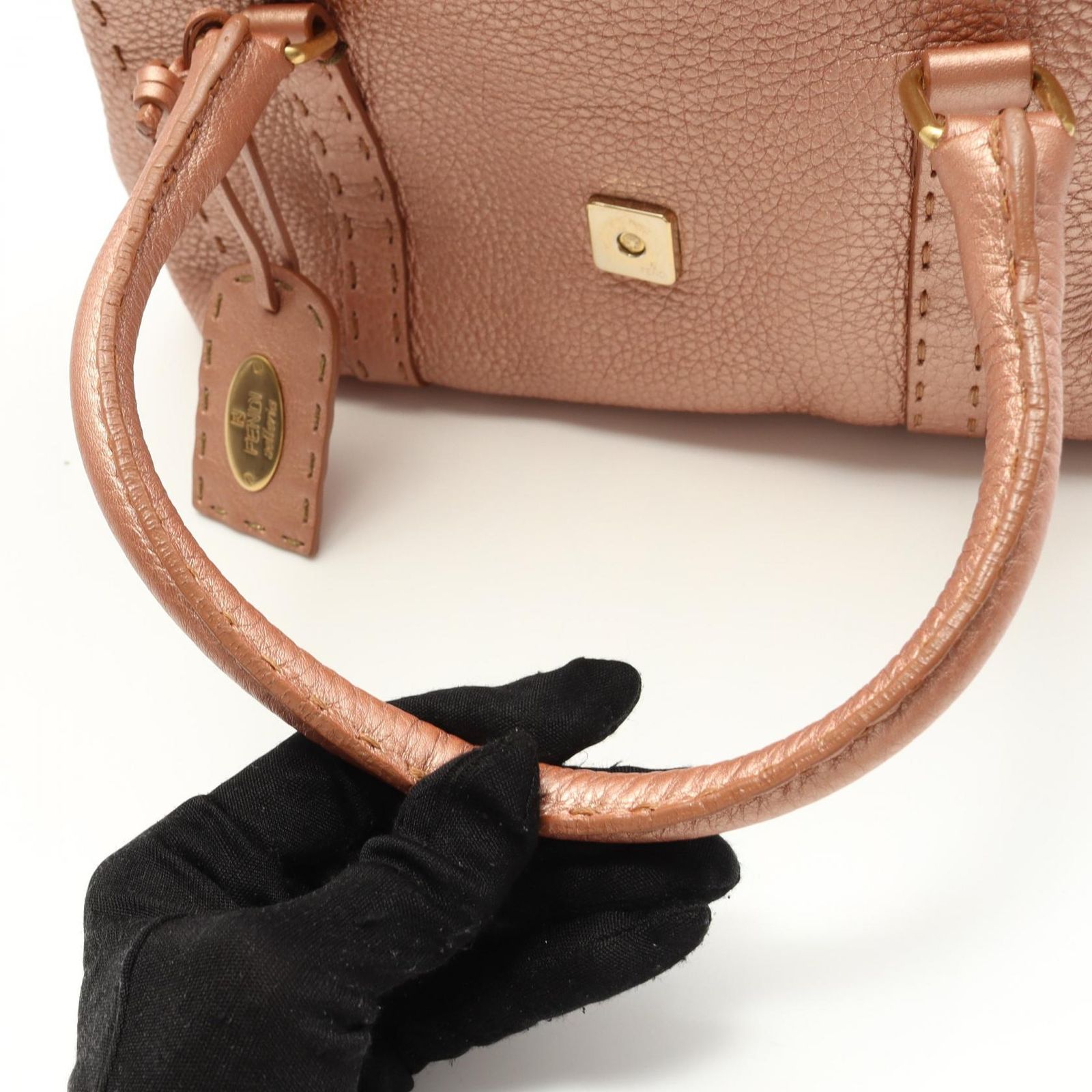 フェンディ セレリア ミニ リンダ FENDI フェンディ セレリア ミニリンダ ハンドバッグ ピンク