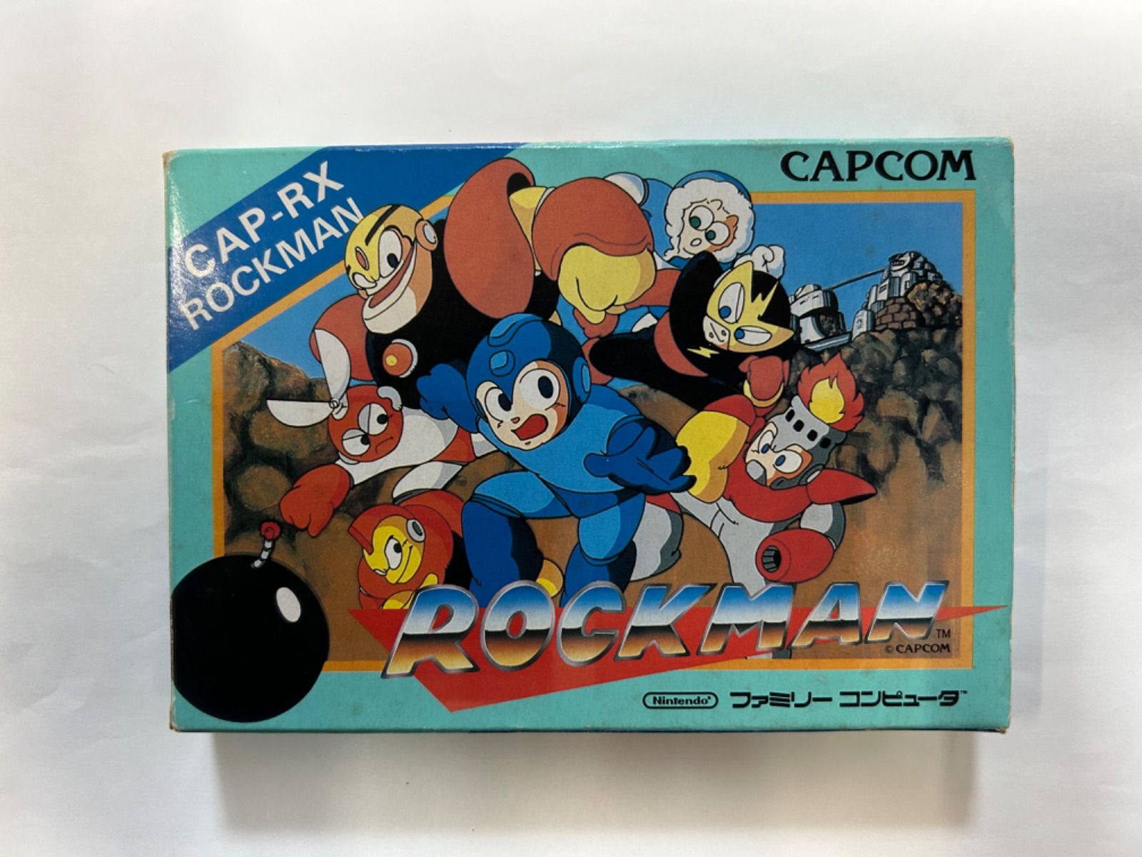 ロックマン 初代 ファミコン ソフト ROCKMAN CAPCOM - メルカリ