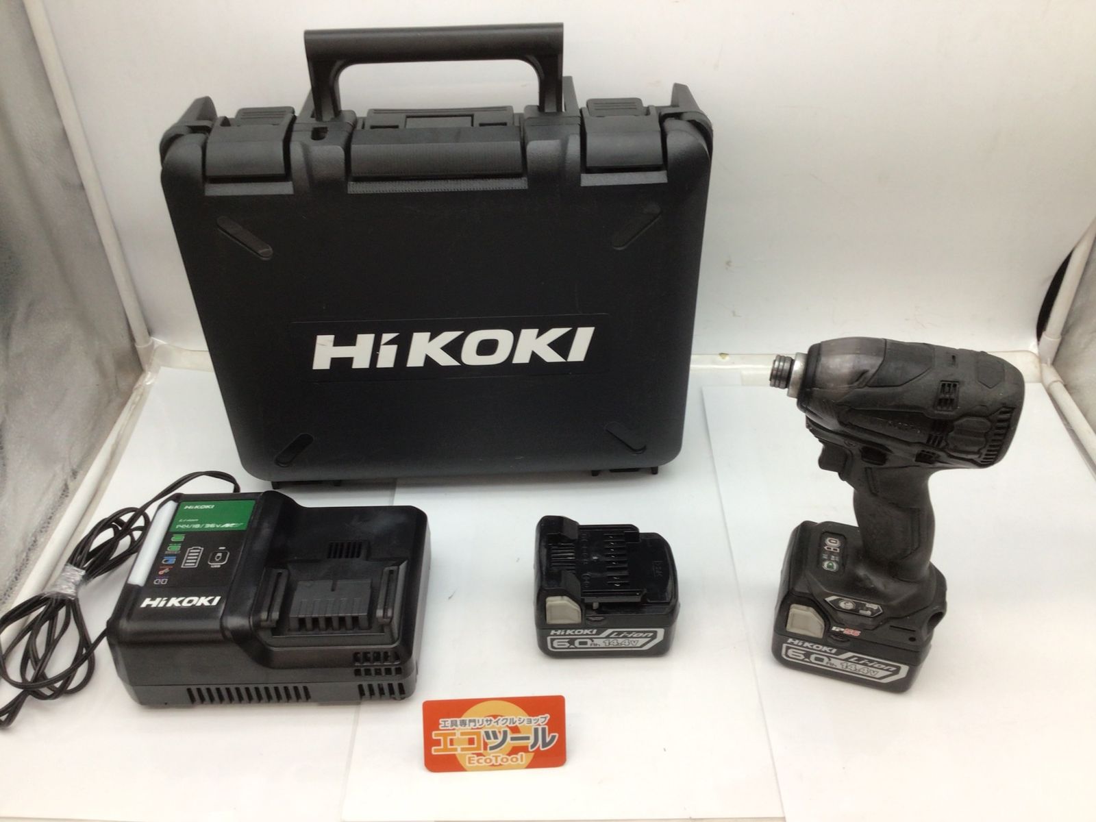 品 HITACHI 日立工機 14.4V コードレスインパクトドライバー WH14DDL22LYPKB ITFL8L1DNYOO エコツール知立店 M02