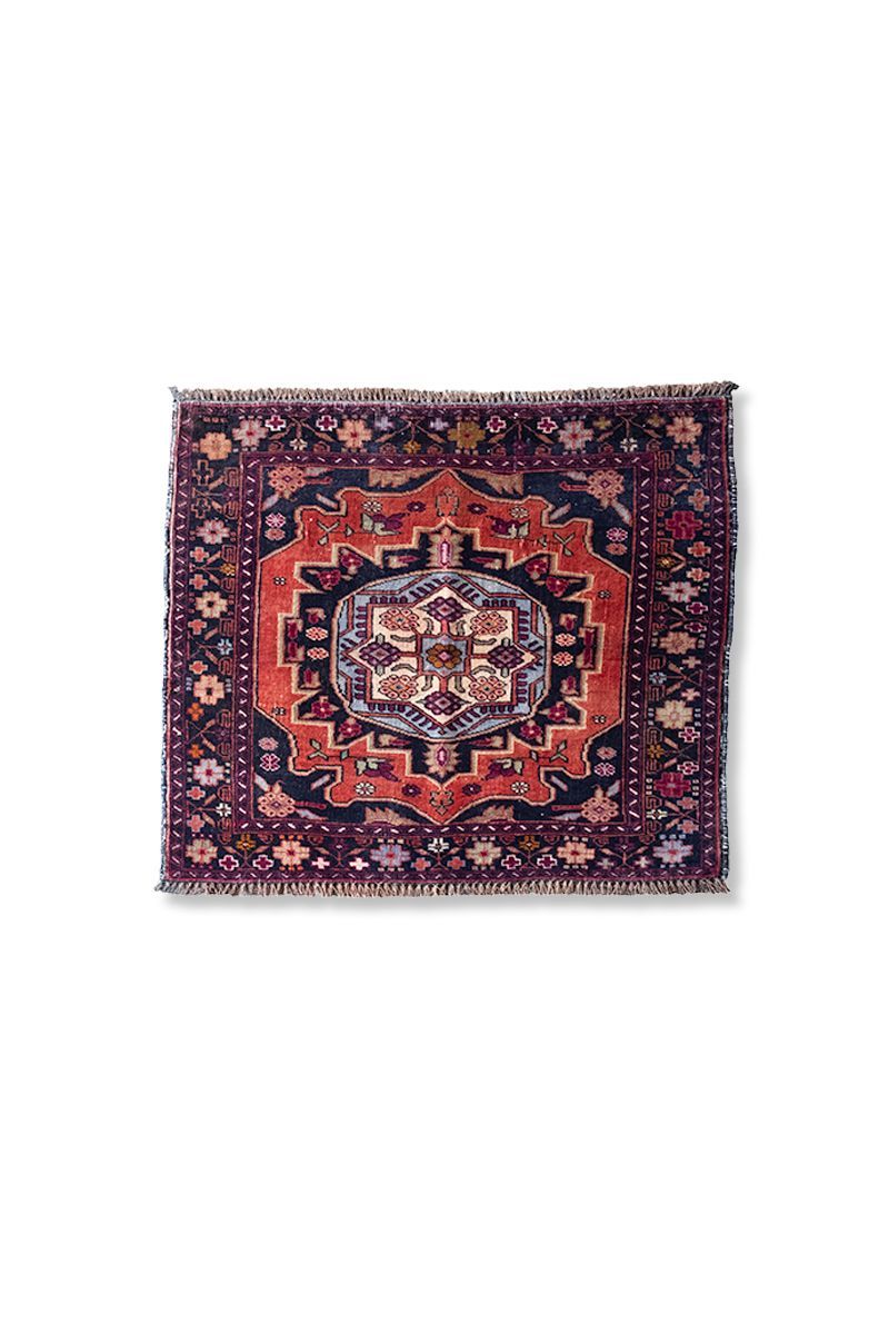 77 x 91cm 80s TRIBAL RUG by Baloch トライバルラグ アフガンラグ