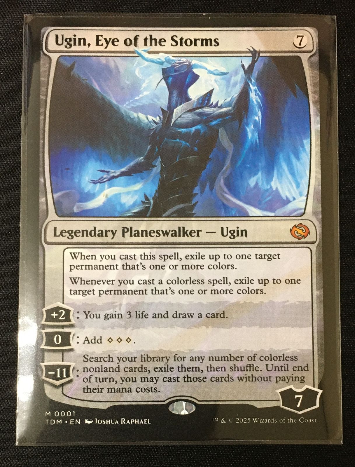 MTG 嵐の目、ウギン 英語 三枚セット MTG 嵐の目、ウギン/Ugin, Eye