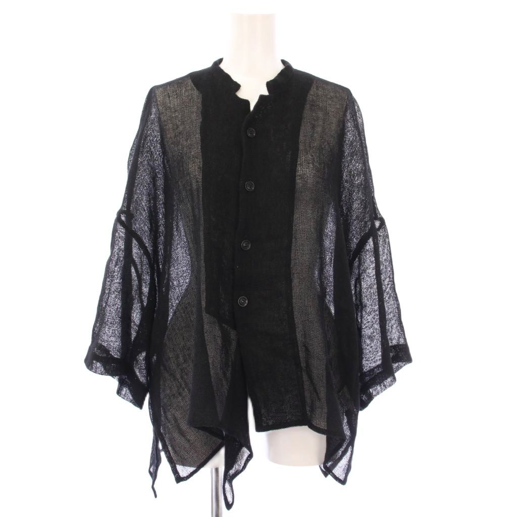 Ys ワイズ YOHJI YAMAMOTO ポンチョ 黒 ブラック サイズ2 【公式通販】