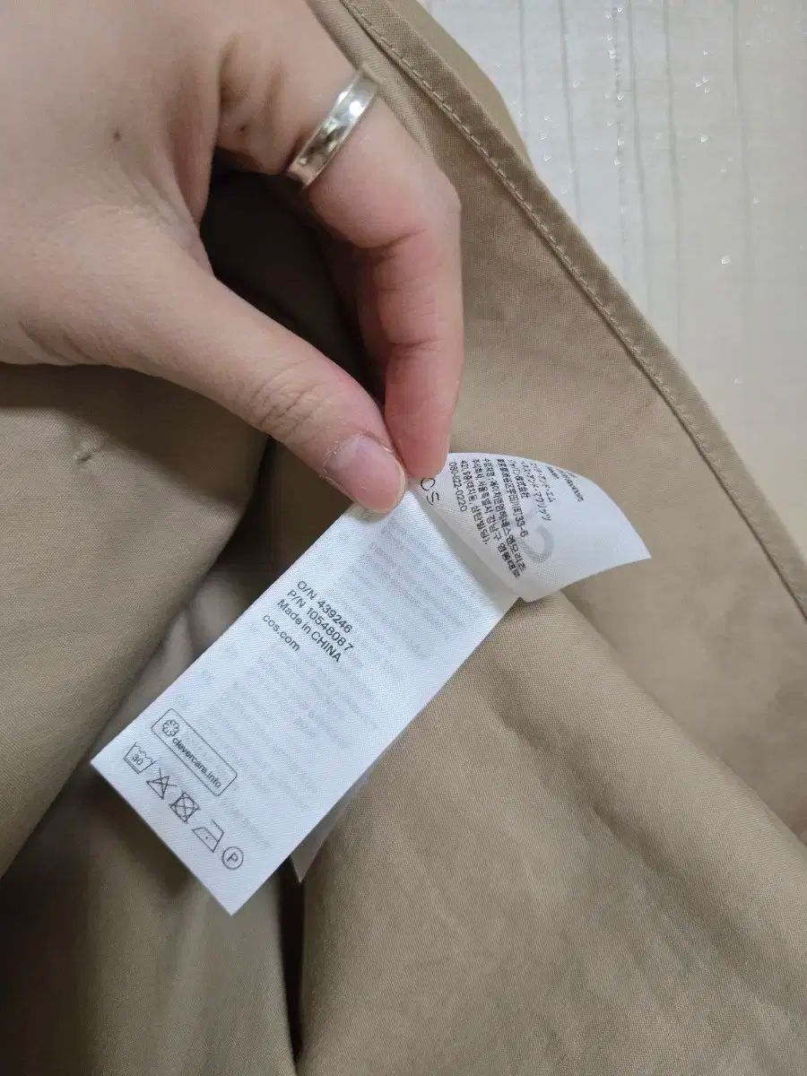 COS コス ケープ ショート トレンチ GULLKHAN_COM