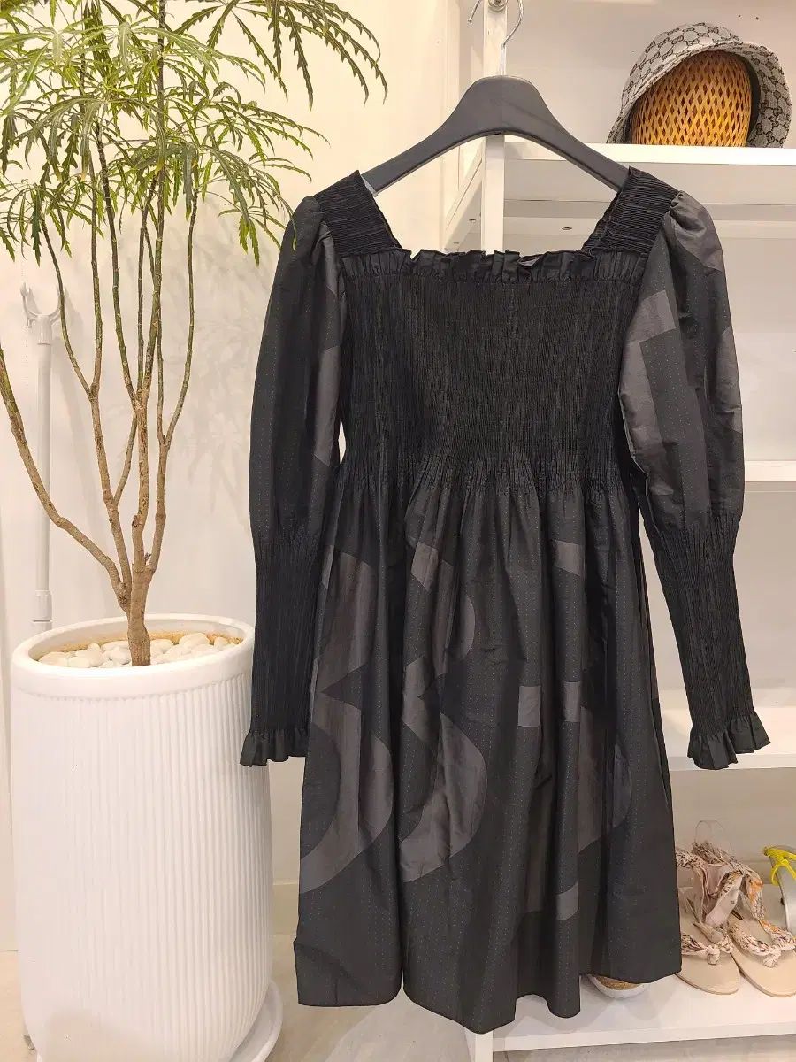 BIJOUX プリンセス シャーリング ミニワンピース