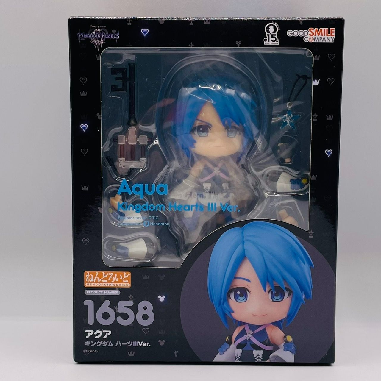 未開封 ねんどろいど ロクサス アクセル アクア キングダム ハーツⅢ Ver. キングダムハーツⅢ ねんどろいど アクア 未開封 ねんどろいど