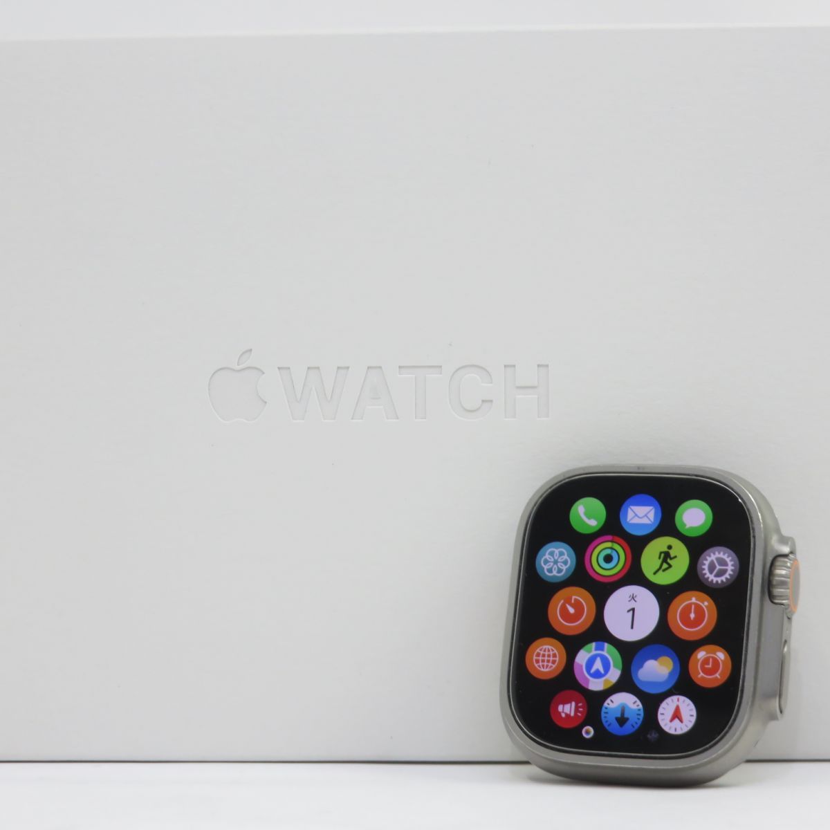 Apple Watch Ultra GPS+Cellularモデル 49mm MQFK3J/A チタニウムケース バッテリー最大容量95％ ※中古