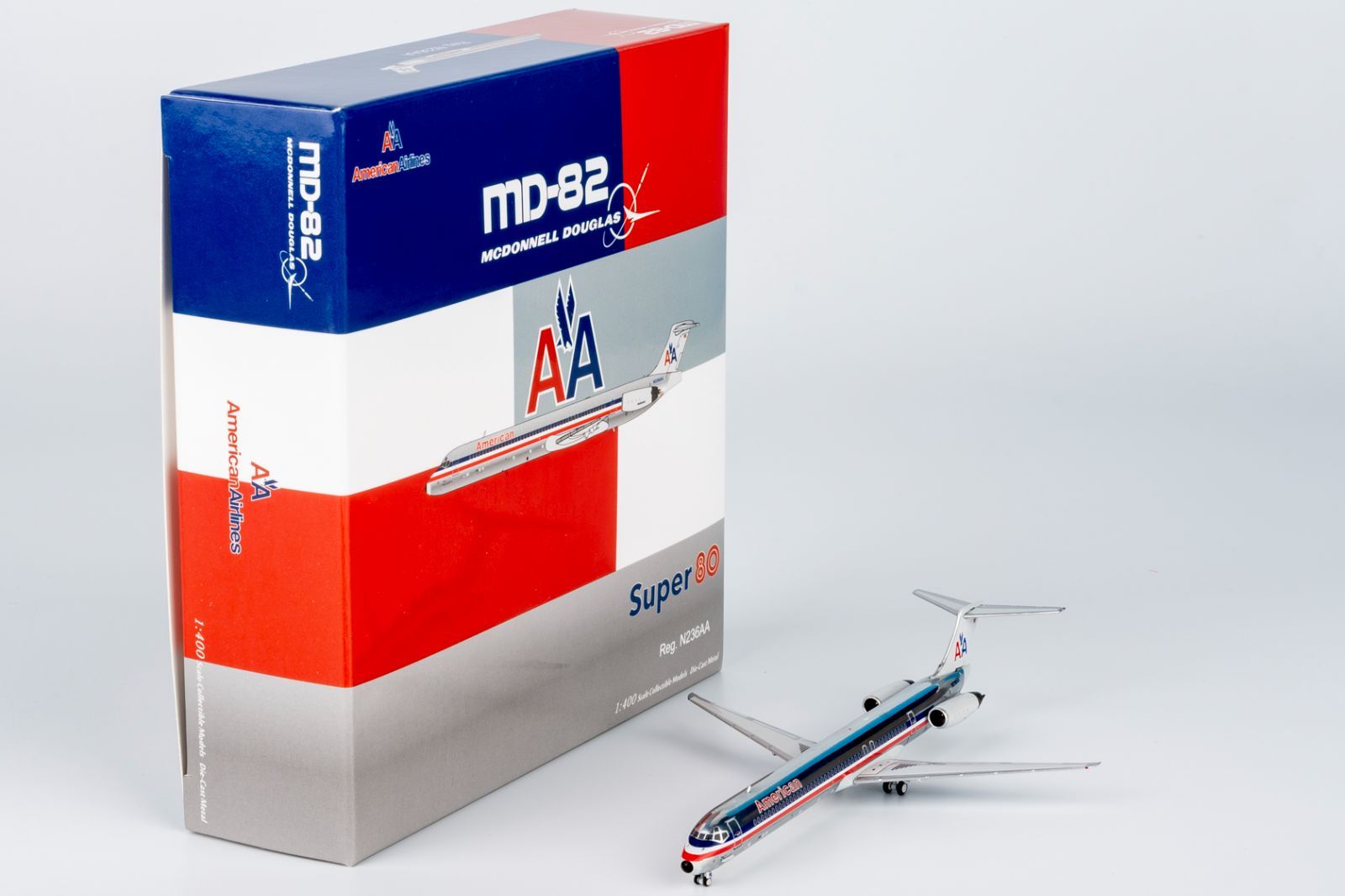  NGmodel アメリカン航空 MD 82 N 236 AA 1 400 83008 航空機 ヘリコプター 模型 プラモデル