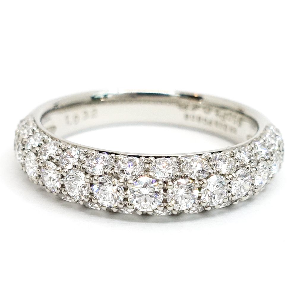 ⭐️gimel パヴェダイヤリング⭐️業者オークションにて購入⭐️ ギメル リング ダイヤ ダイヤモンド 1.00ct パヴェ 9.5号 K18YG