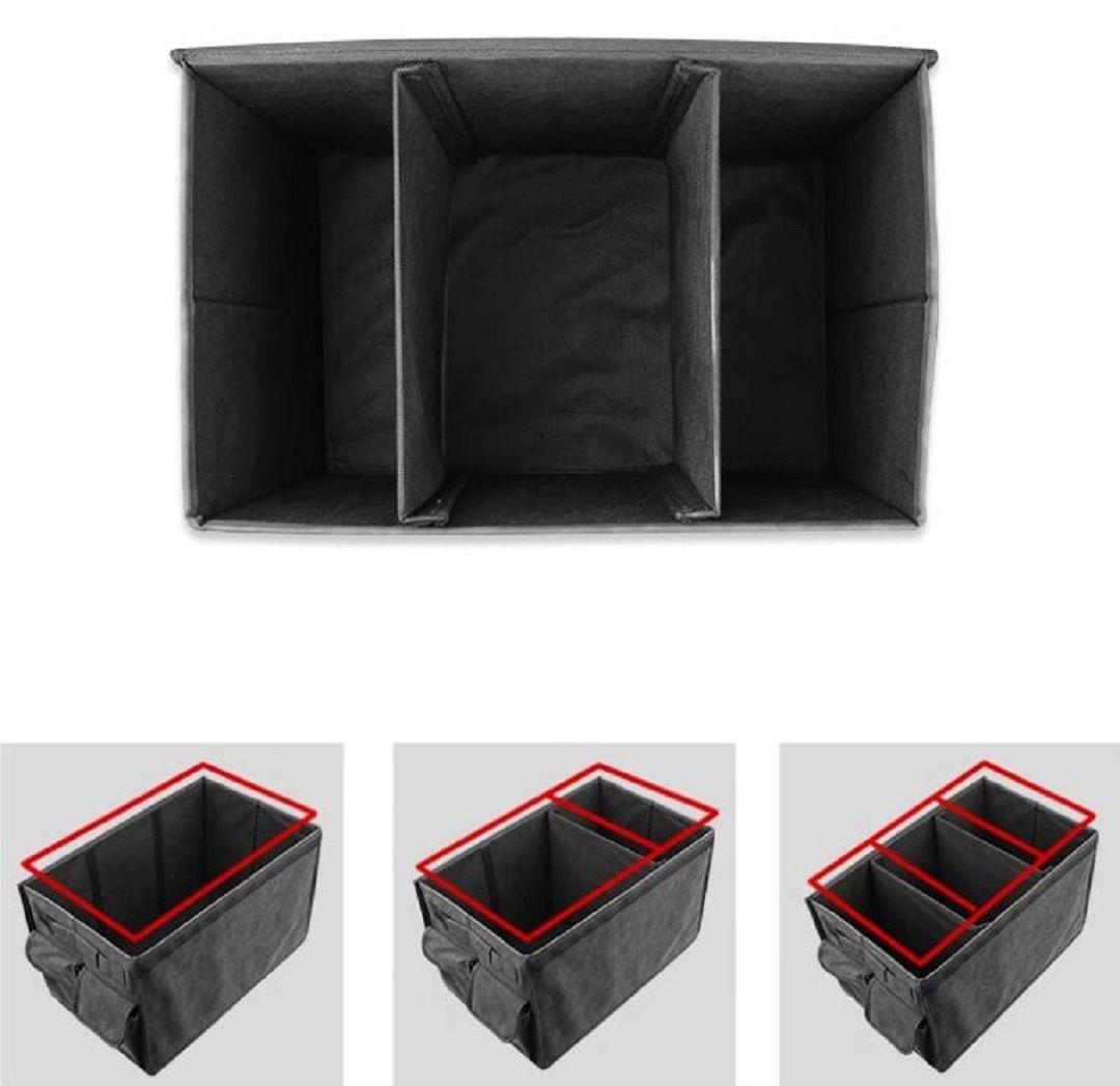 新品 スエード素材 アウディ トランク収納ボックス 数量限定，高品質 SLINE アウディ用 スエード素材 車載 収納ボックス