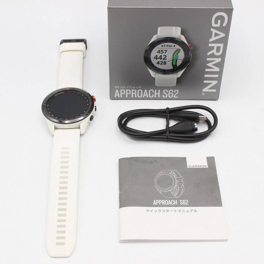 本体新品】GARMIN Approach S62 ホワイト ガーミン ゴルフ 【公式通販】