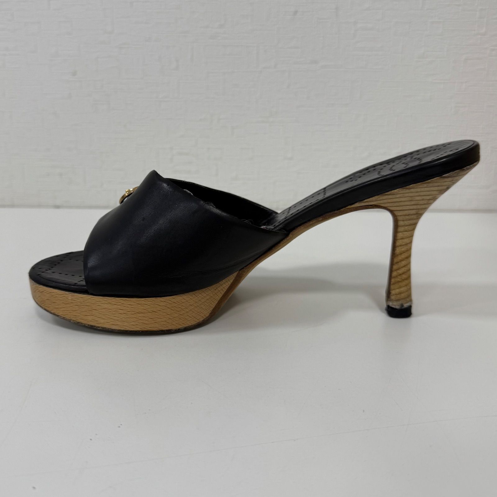 ☆ CHANEL シャネル ココマーク ミュール サンダル サイズ36 あ