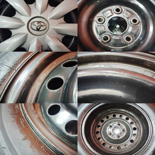BS BLIZZAK VRX2 195/65R15】スタッドレス【トヨタ 純正ホイール 15 