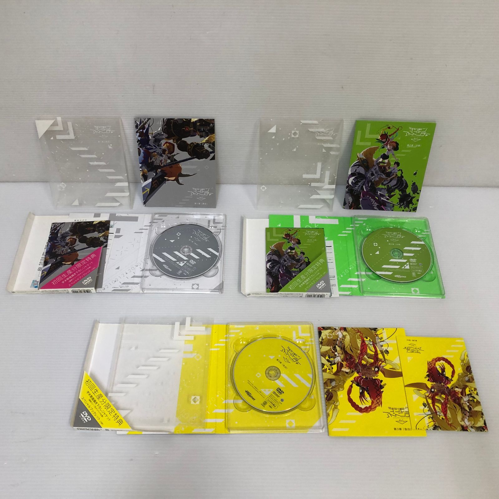 一部新品未開封 デジモンアドベンチャー tri. 第1章〜第6章 初回生産版 一部新品未開封 デジモンアドベンチャー tri. 第1章〜第6章 初回
