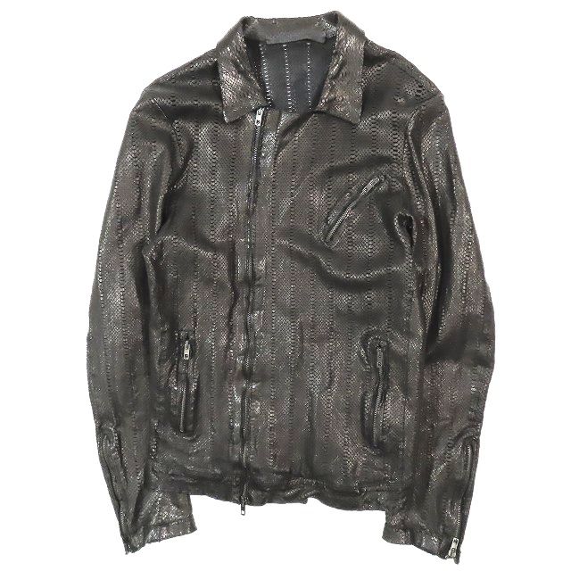 14ss Salvatore Santoro サルヴァトーレ サントロ パイソン型押し 