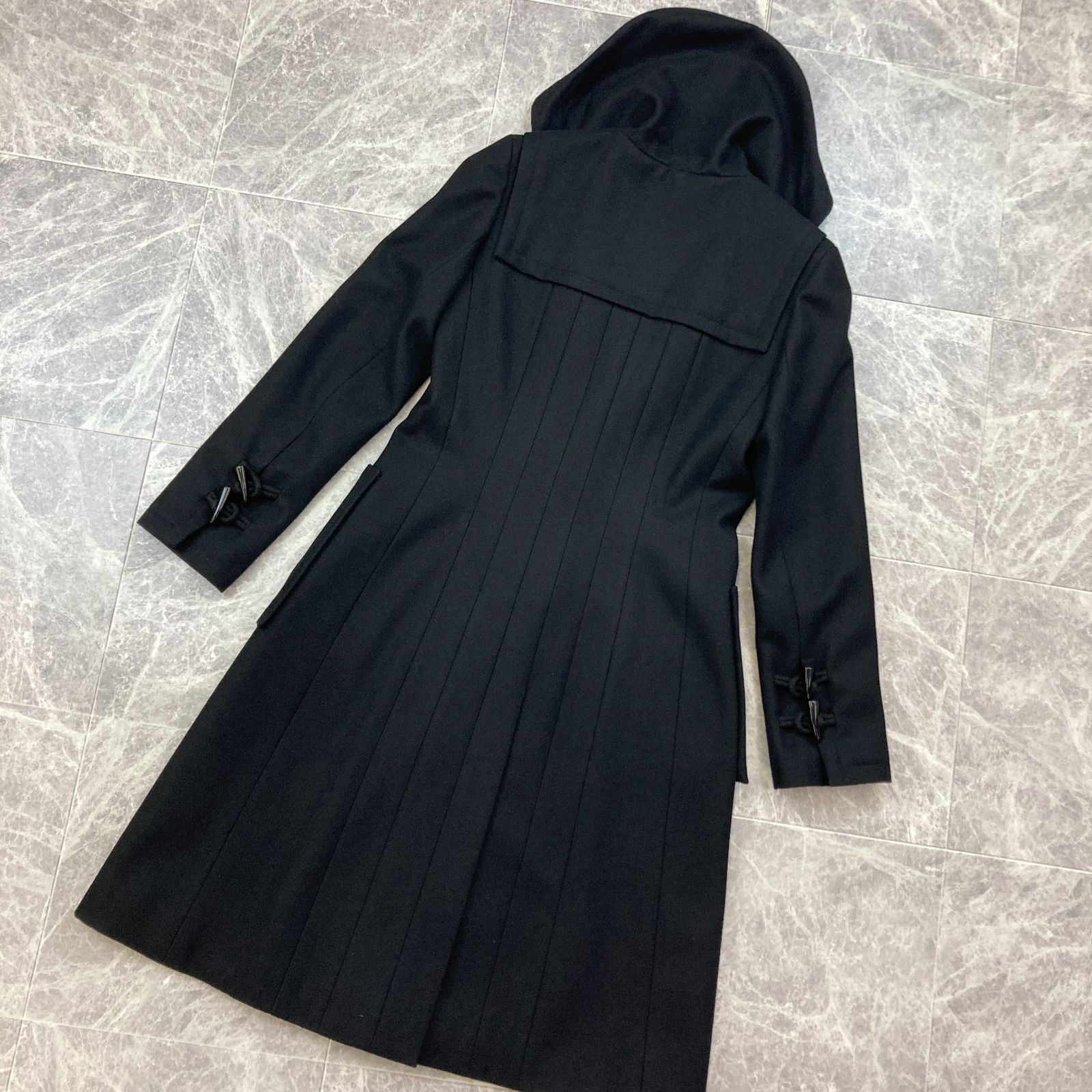 CHANEL シャネル 06A ココマーク ダッフルコート 38 ウール ロングコート ブラック レディース アウター PAWNSHOPRiZ パウンショップリズ