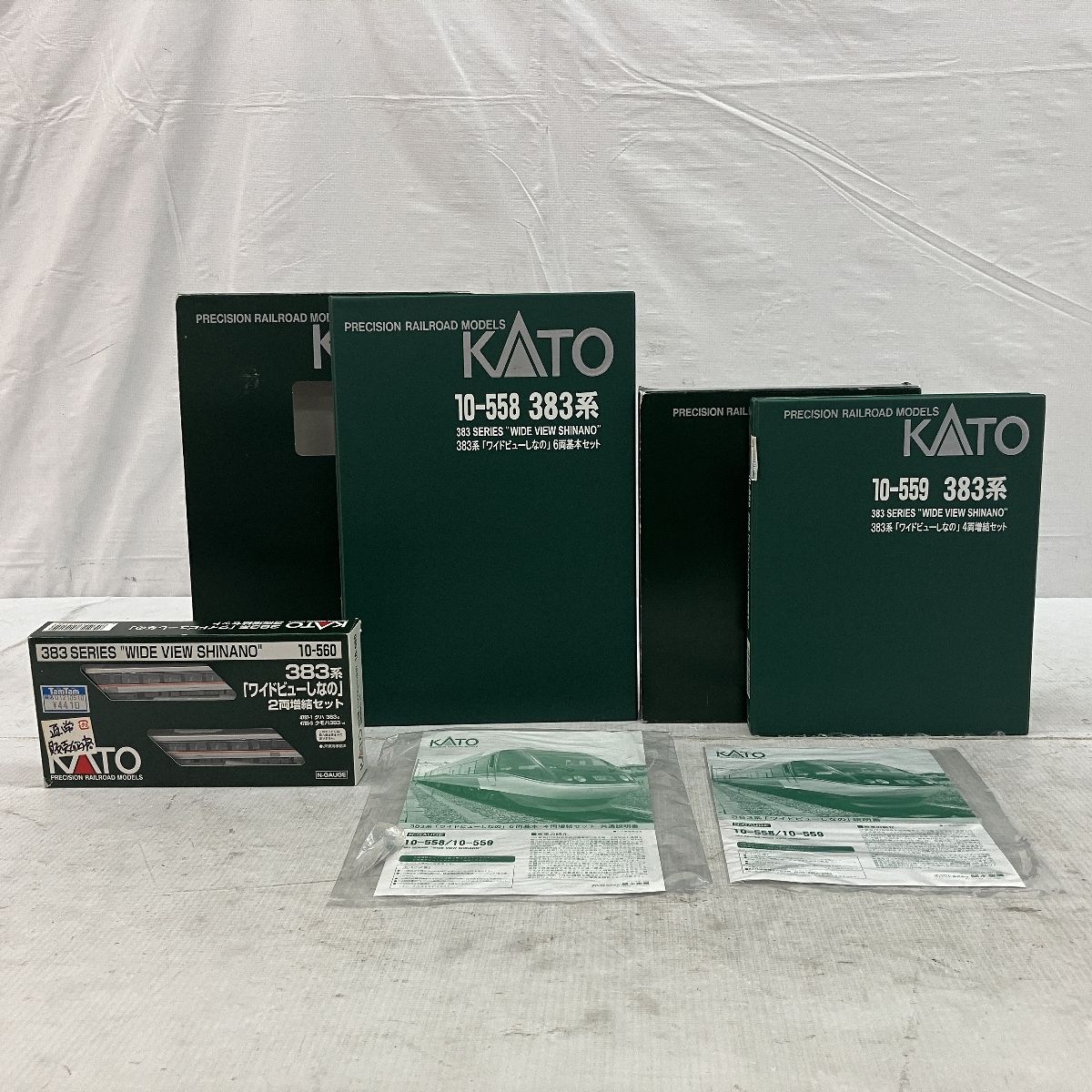 KATO 10-558 10-559 10-560 383系 ワイドビューしなの 基本増結