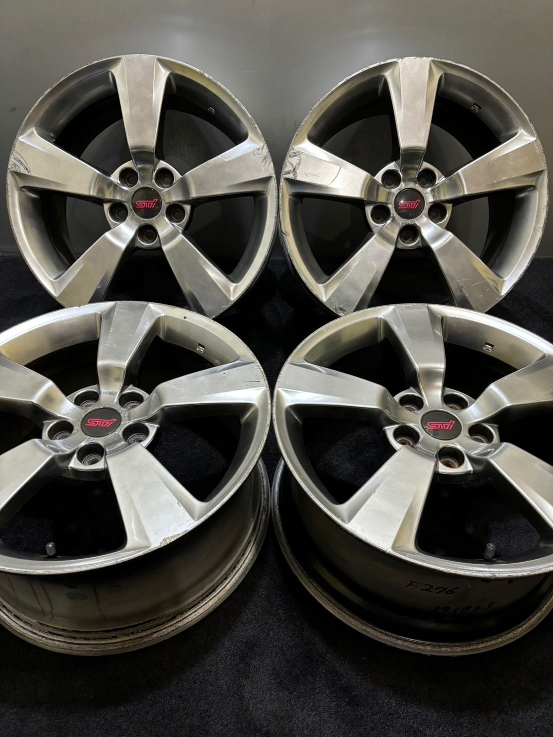 ☆スバル インプレッサ WRX STI 純正 18インチ 8.5J +55 114.3 ☆スバル インプレッサ WRX STI 純正 18インチ 8.5J +55 114.3