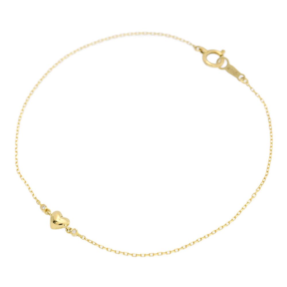 AHKAH アーカー ハートモチーフ・ディアリー 2P・ダイヤモンド  