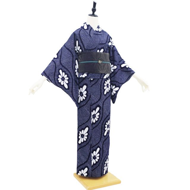 新古品】 夏物 本場有松鳴海絞り 浴衣 未使用 有松 ゆかた 絞り