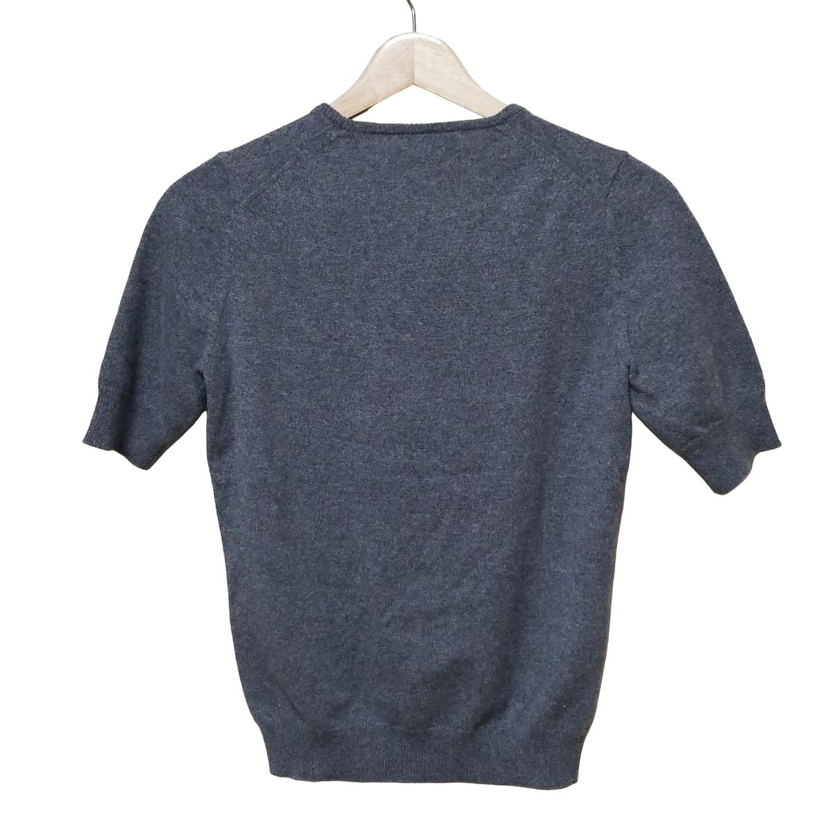 Drawer ドゥロワー 半袖セーター サイズ1 S レディース - グレー クルーネック