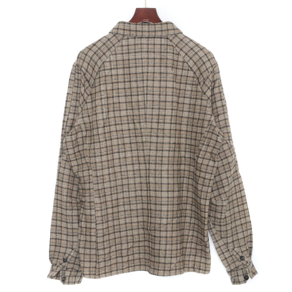 DEVOA ヴァージンウールチェックシャツ3