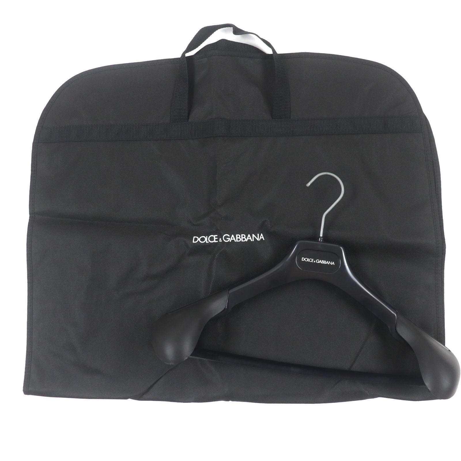 極美品▽DOLCE&GABBANA ドルチェ＆ガッバーナ SICILIA ウール100% 黒