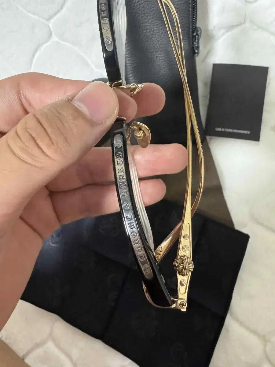 Chrome Hearts クロムハーツ スラント辞書 54 ブラックゴールド