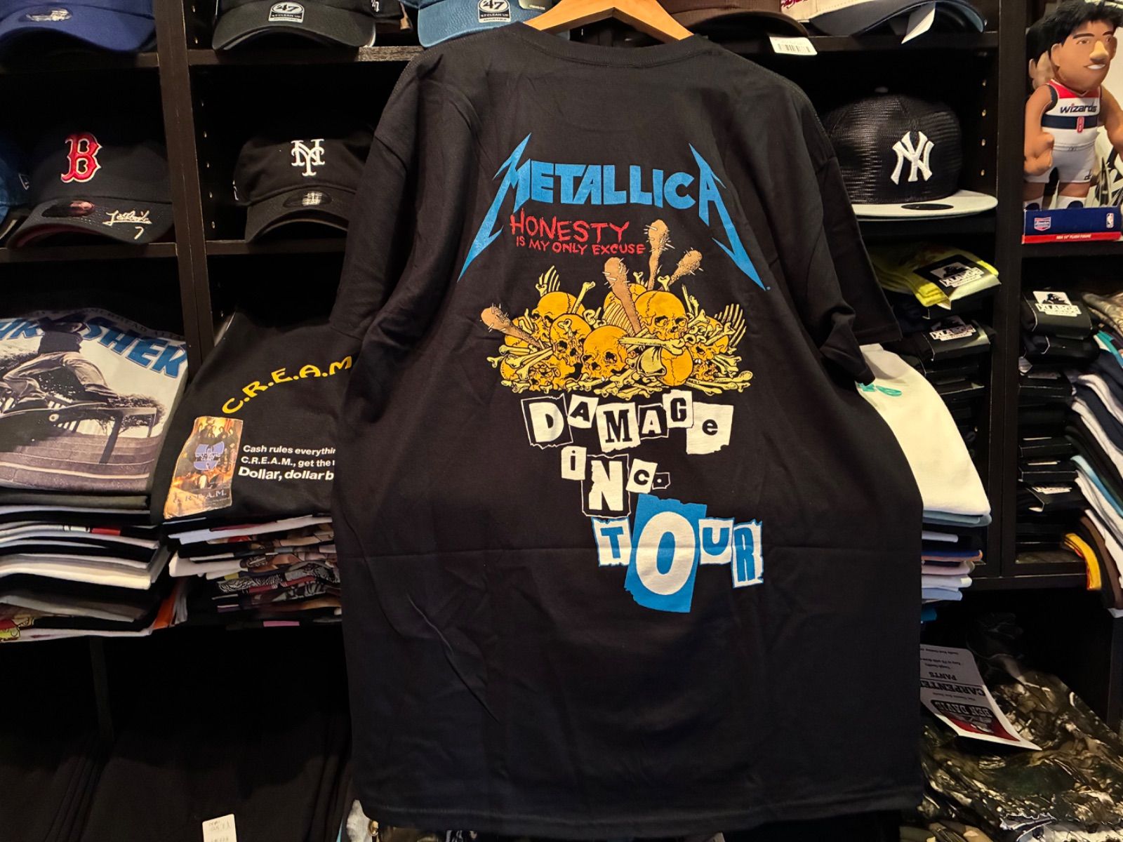 METALLICA PUSHEAD DAMAGE INC TOUR TEE XLサイズ - メルカリ