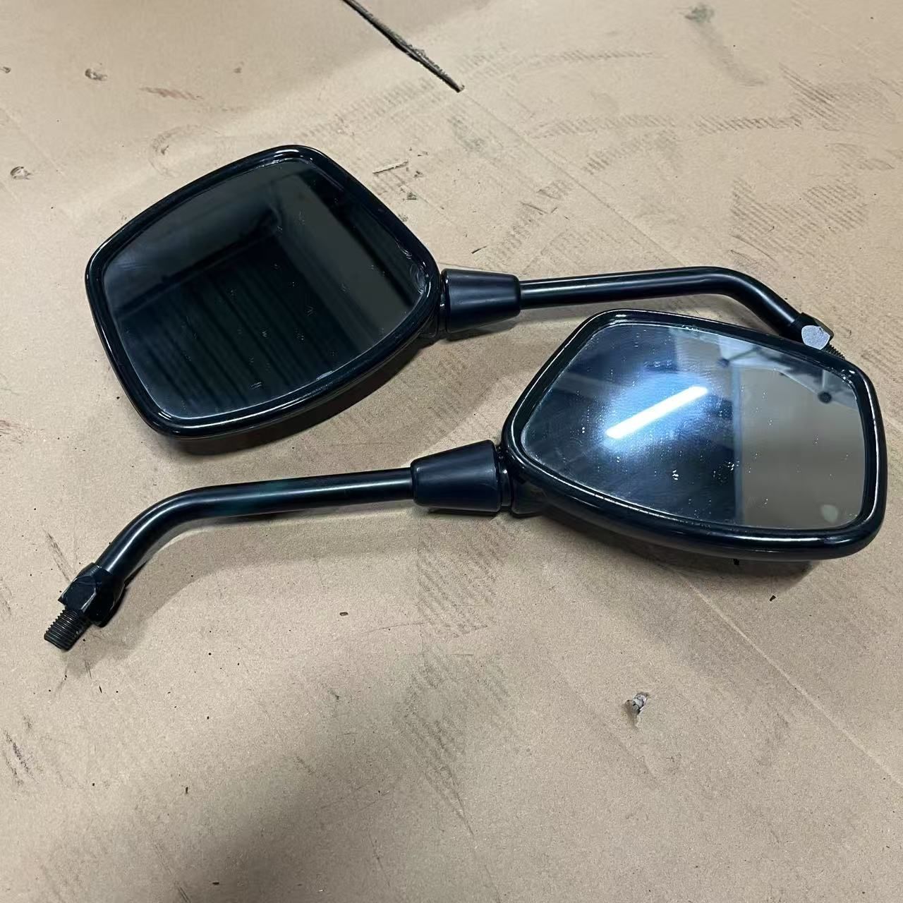 ３営業日以内発送 廃盤 純正部品 GPZ400F オリジナル 純正ミラー 左右セット Kawasaki Z400GP Z400FX GPZ400F ゼファー400
