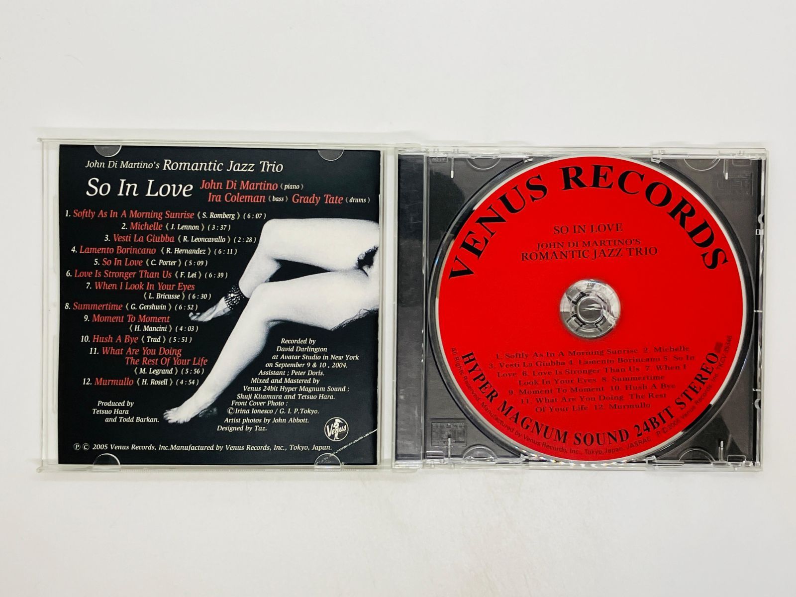 CD JOHN DI MARTINO'S ROMANTIC JAZZ TRIO SO IN LOVE ソー・イン