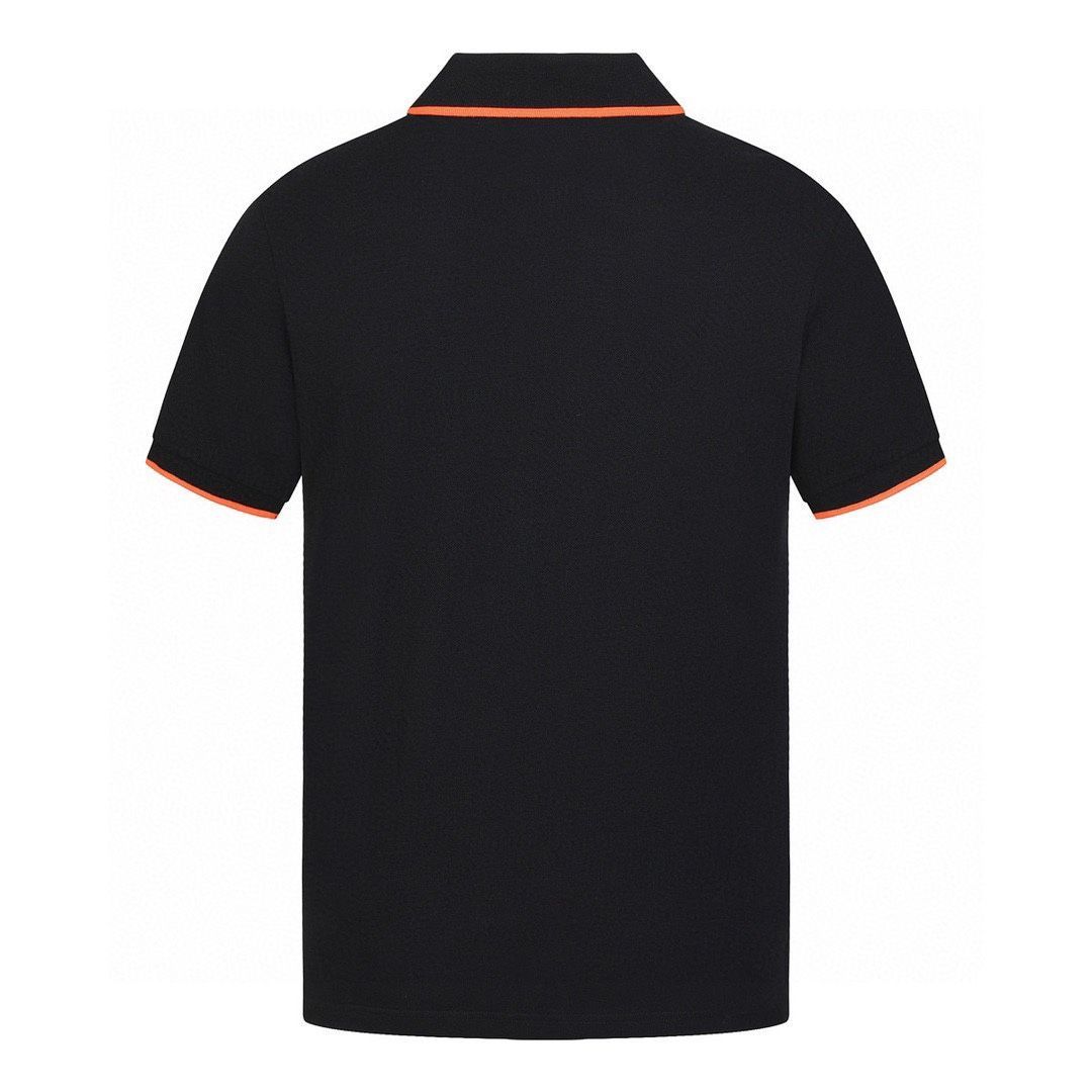 今日特価】Hermes 2025SS クラシック H 刺繍オレンジストライプ