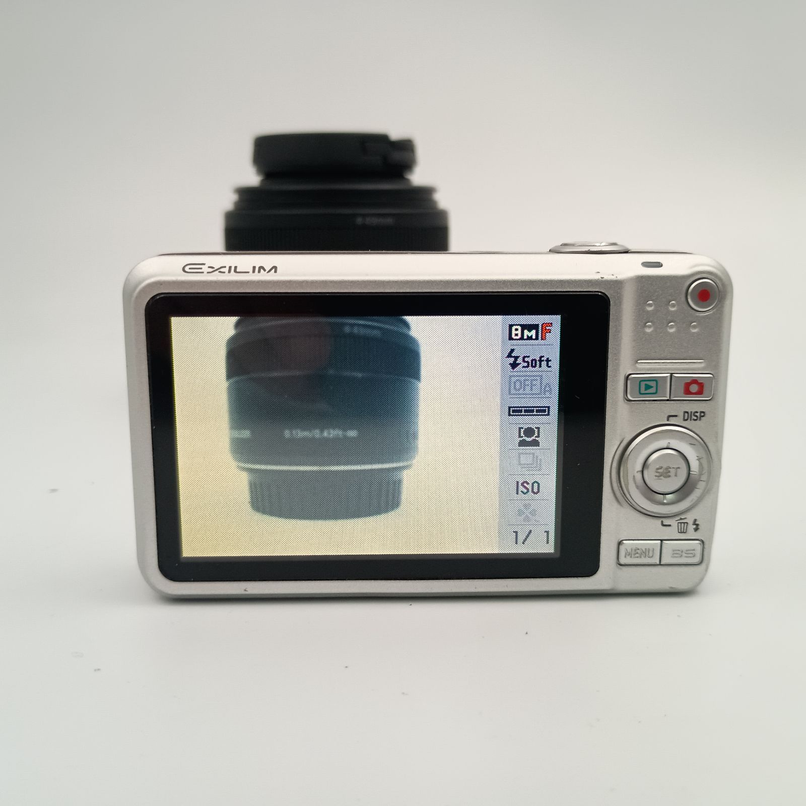 CASIO EXILIM EX-Z80 Compact DIGITAL Camera SILVER シルバー