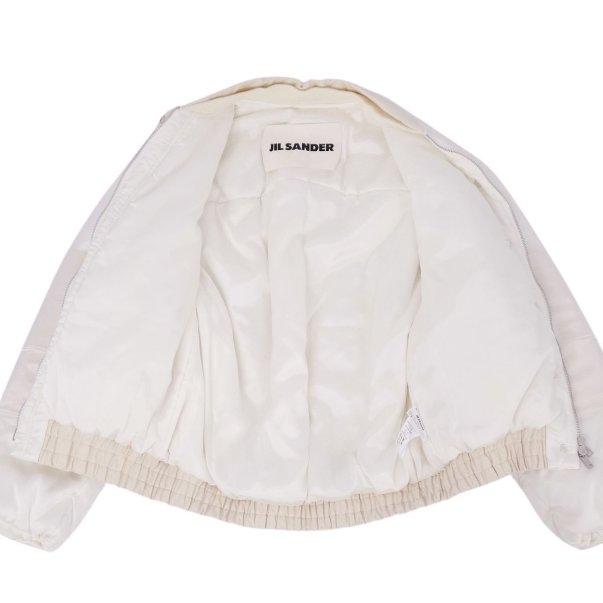 極美品 ジルサンダー JIL SANDER ジャケット 中綿入り ジップアップ 