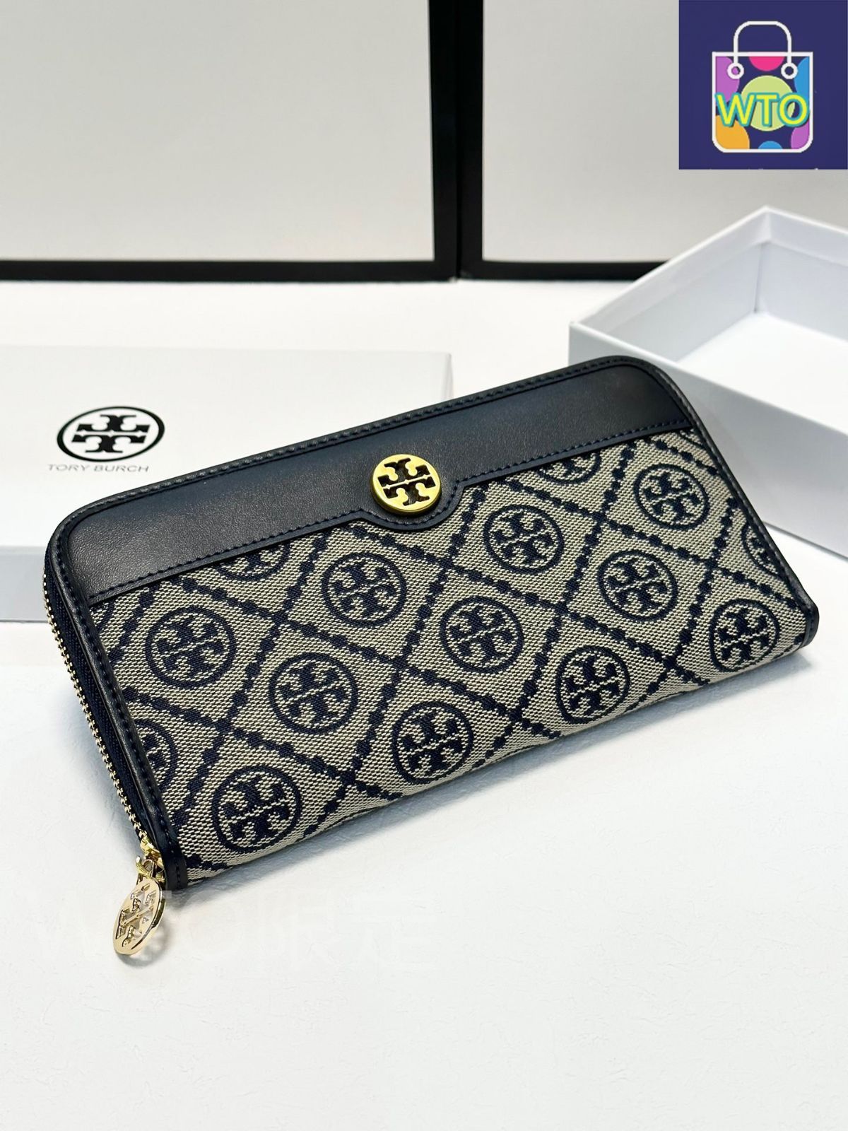 今日特価】Tory Burch トリーバーチ シングルジッパー財布
