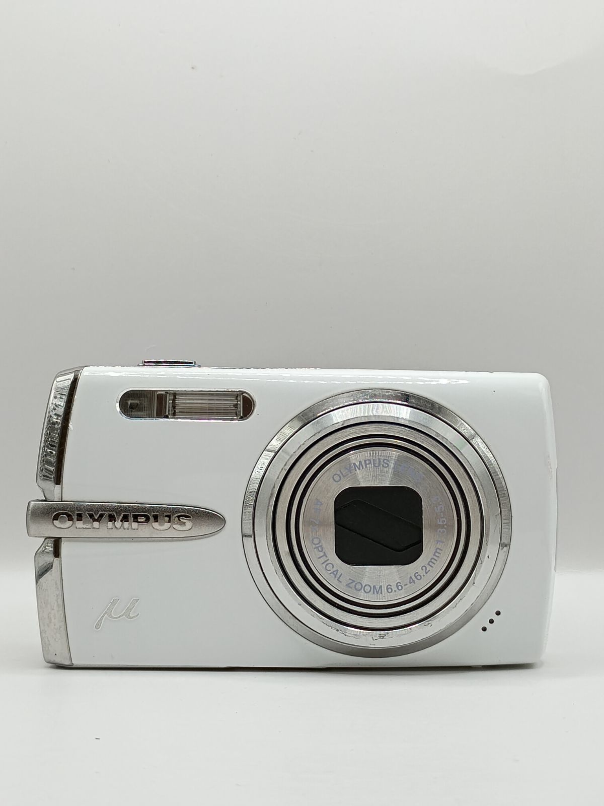 OLYMPUS デジカメμ1020 OLYMPUS デジカメ【μ 1020】ホワイト コンデジ